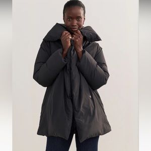 NWOT Jenni Kayne Apres Black Puffer Coat Size Medium